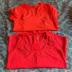 Old navy athletic tops - tee and tank size